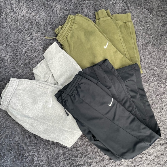 Nike Other - Men Size Medium Nike Sweatpants Joggers Pants Bundle Lot of 3